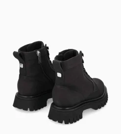 Hot FREE LANCE Paris Boot ranger à zip - Gisèle - Denim - Noir