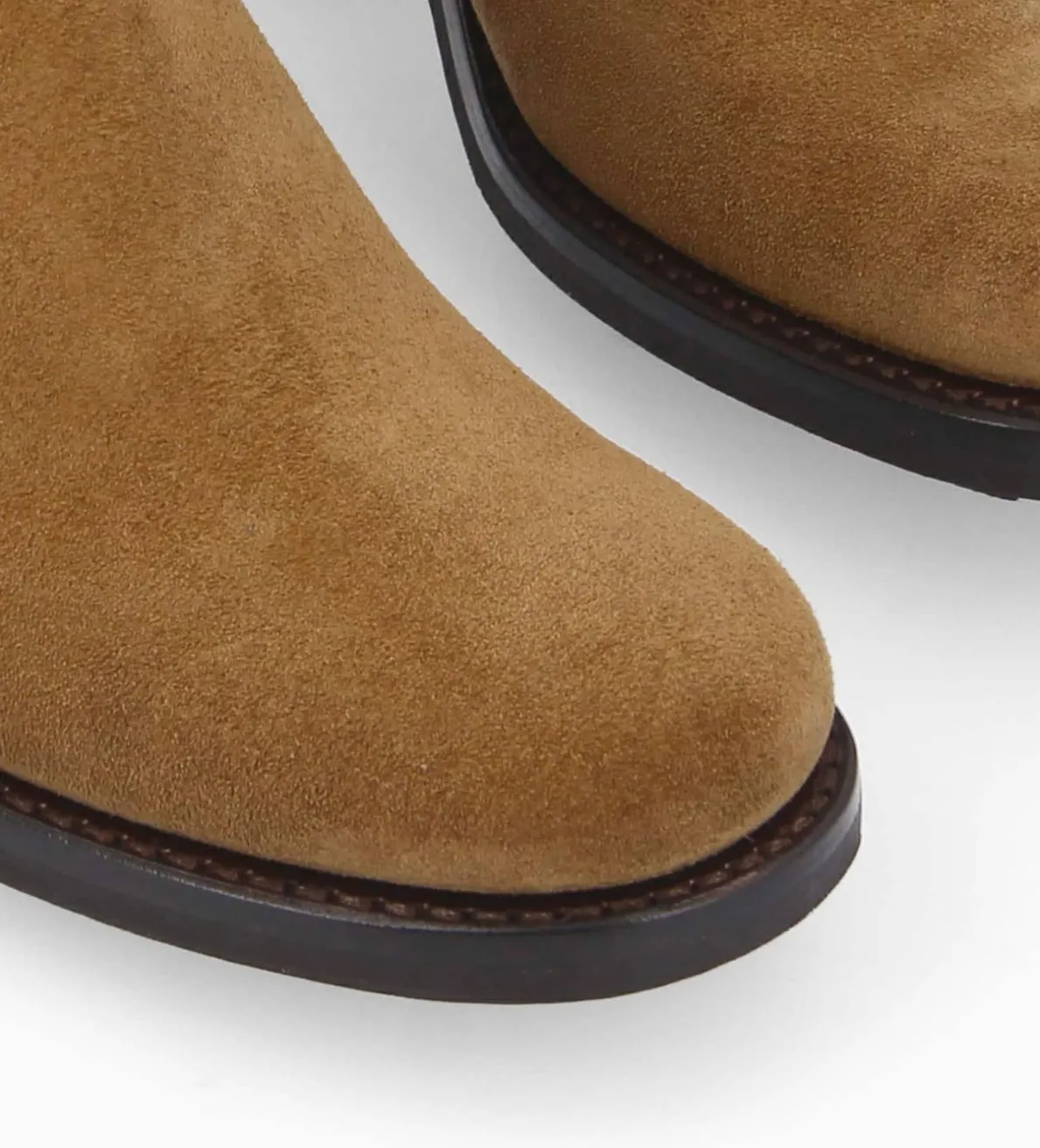 Online FREE LANCE Paris Botte biker à boucle - Biker 7 - Cuir velours - Sienna