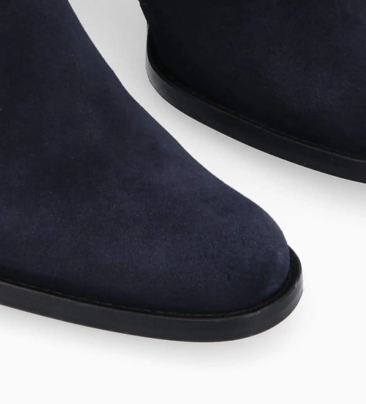 Outlet FREE LANCE Paris Bottine à talon à zip - Legend 70 - Cuir velours - Marine