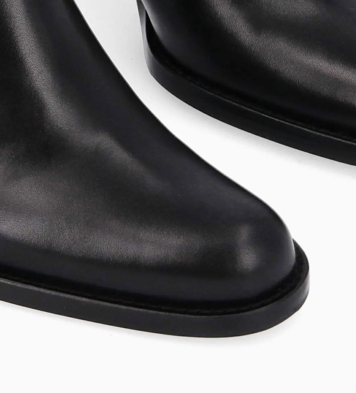 Sale FREE LANCE Paris Bottine à talon à zip - Legend 70 - Cuir lisse brillant - Noir
