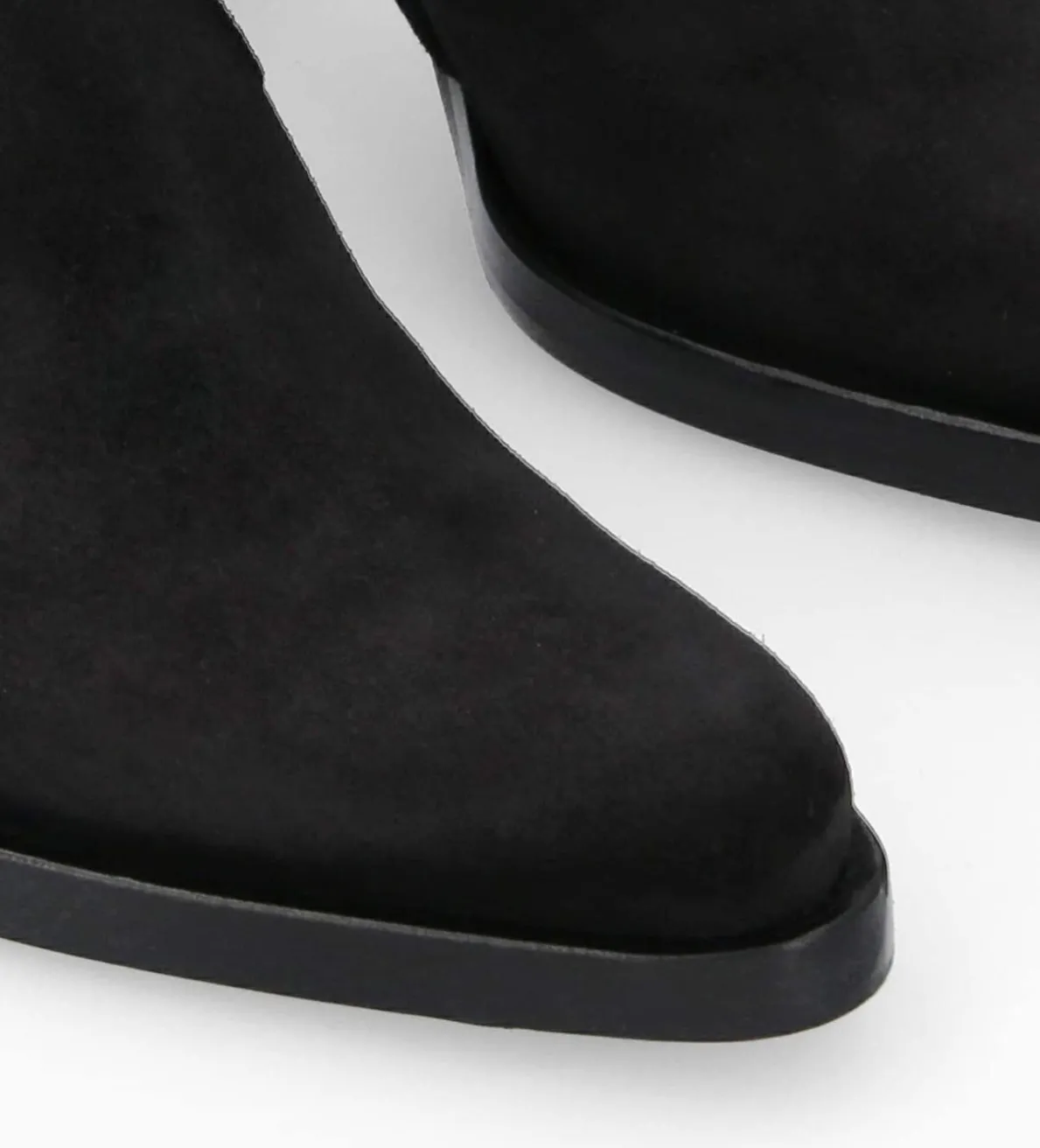 New FREE LANCE Paris Bottine à talon à zip - Paddy 70 - Cuir velours - Noir