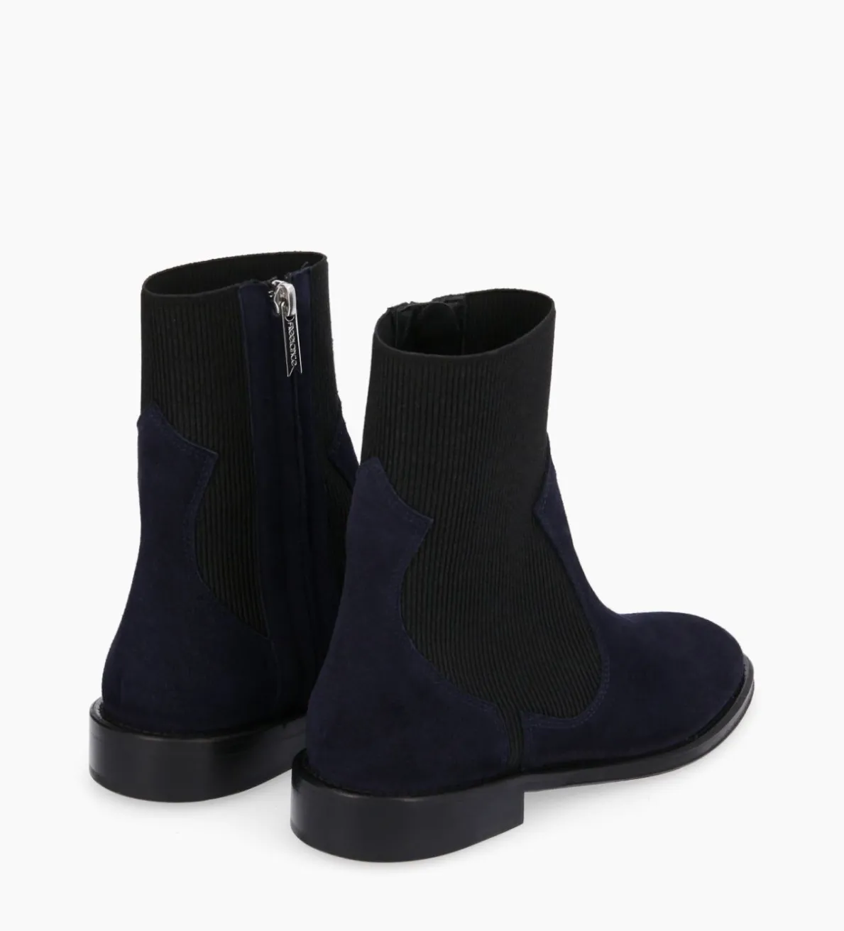 Hot FREE LANCE Paris Bottine chelsea - Harri 25 - Cuir velours - Marine