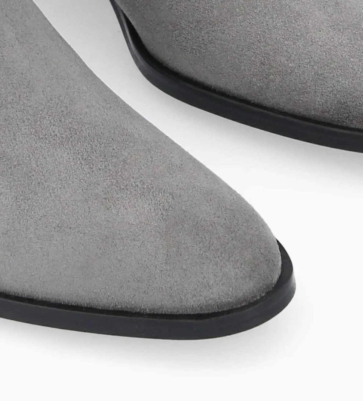 Clearance FREE LANCE Paris Bottine western chelsea - Kim 40 - Cuir velours - Graphite