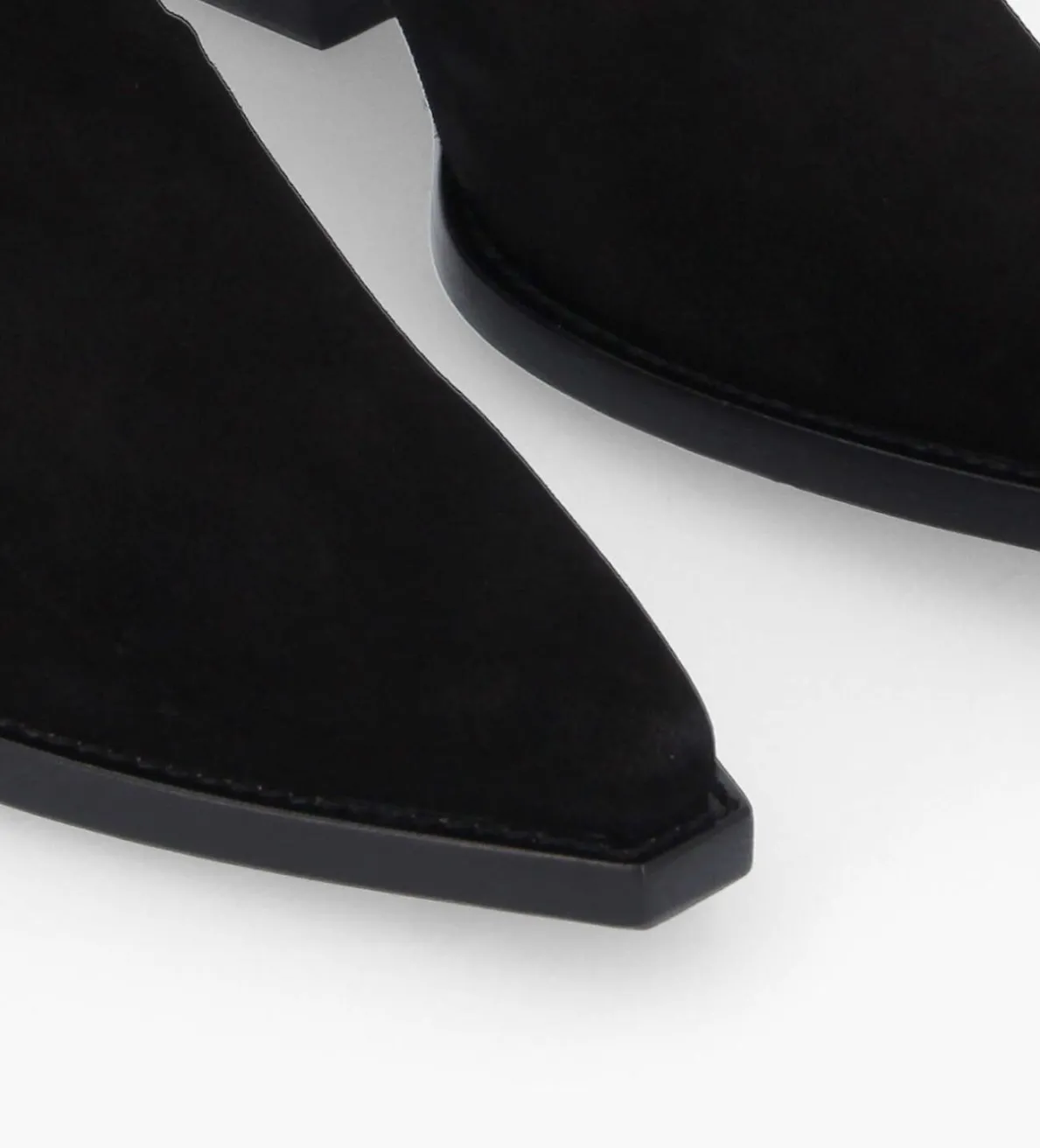 Clearance FREE LANCE Paris Bottine western chelsea - Calamity 40 - Cuir velours - Noir