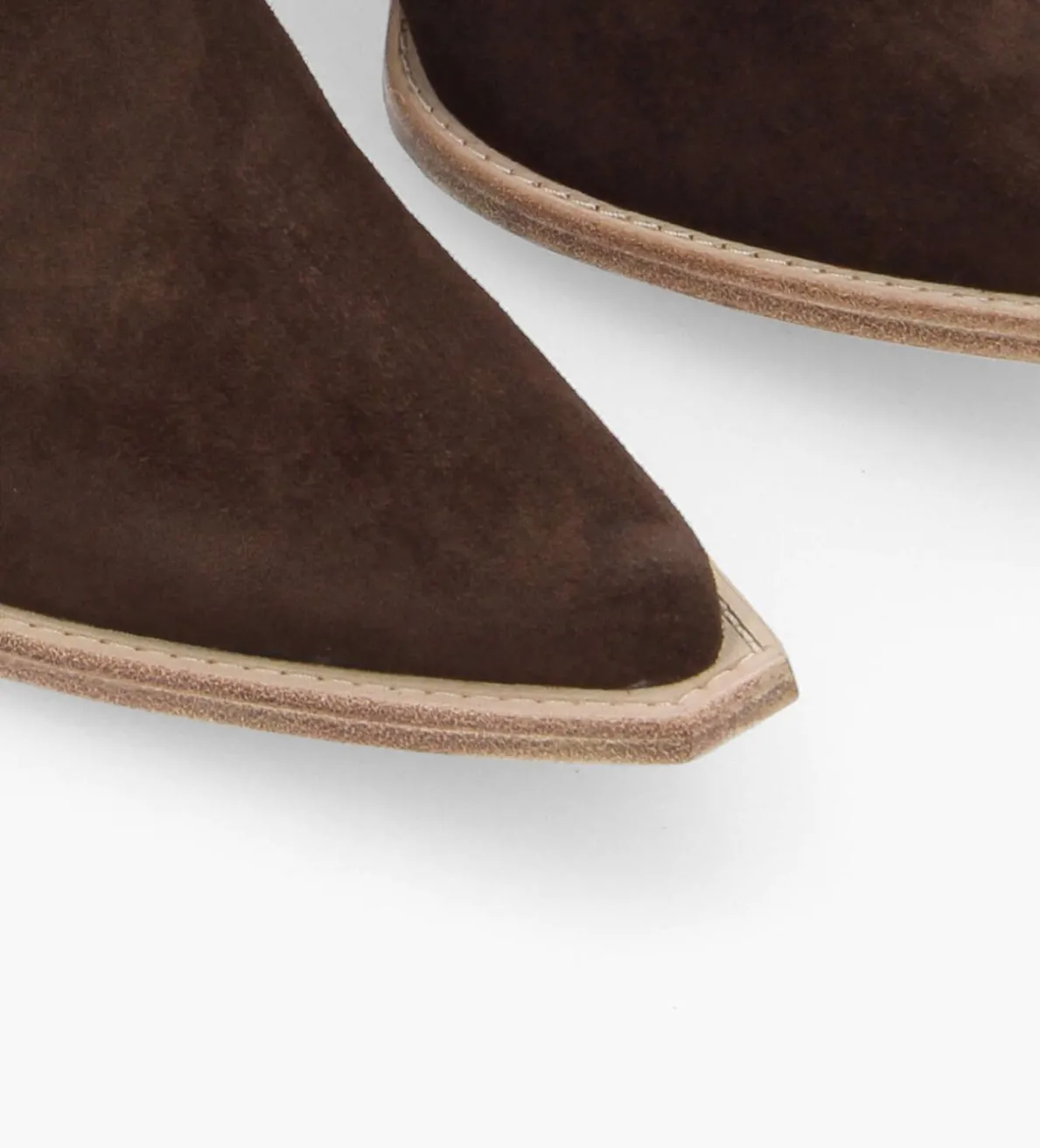 Online FREE LANCE Paris Bottine western chelsea - Sibelle 50 - Cuir velours - Ebène