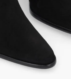 Sale FREE LANCE Paris Bottine western zippée - Jane 7 - Cuir velours - Noir