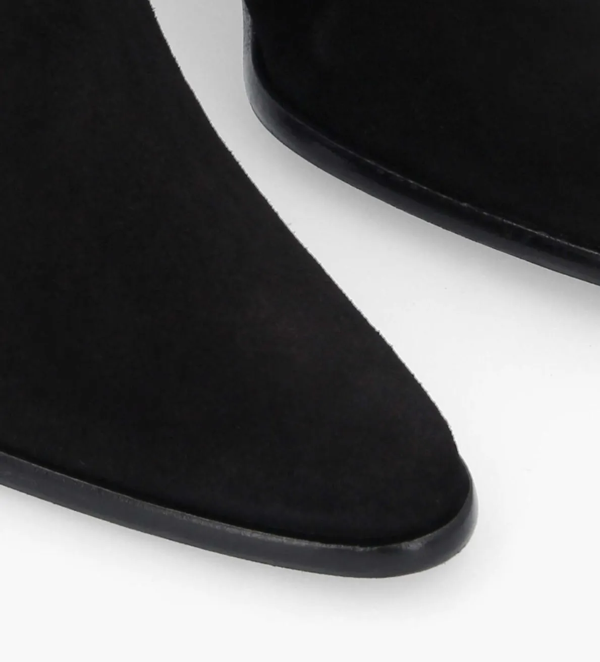 Sale FREE LANCE Paris Bottine western zippée - Jane 7 - Cuir velours - Noir