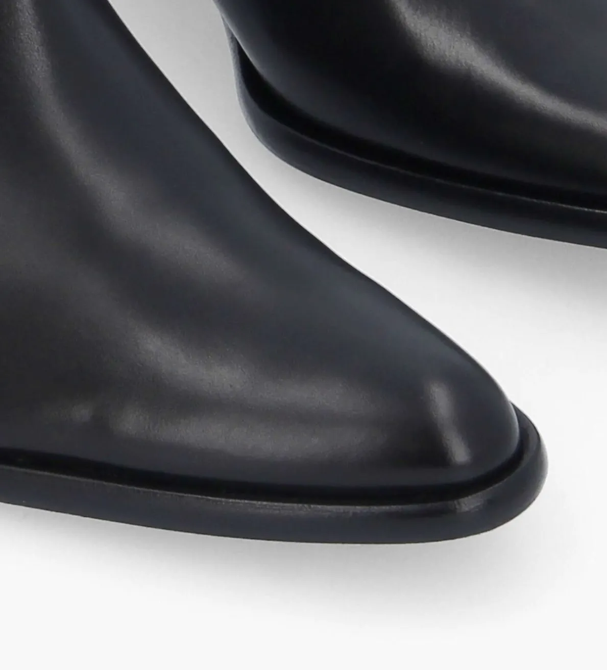 Clearance FREE LANCE Paris Bottine western zippée à talon - Jane 5 - Cuir lisse - Noir