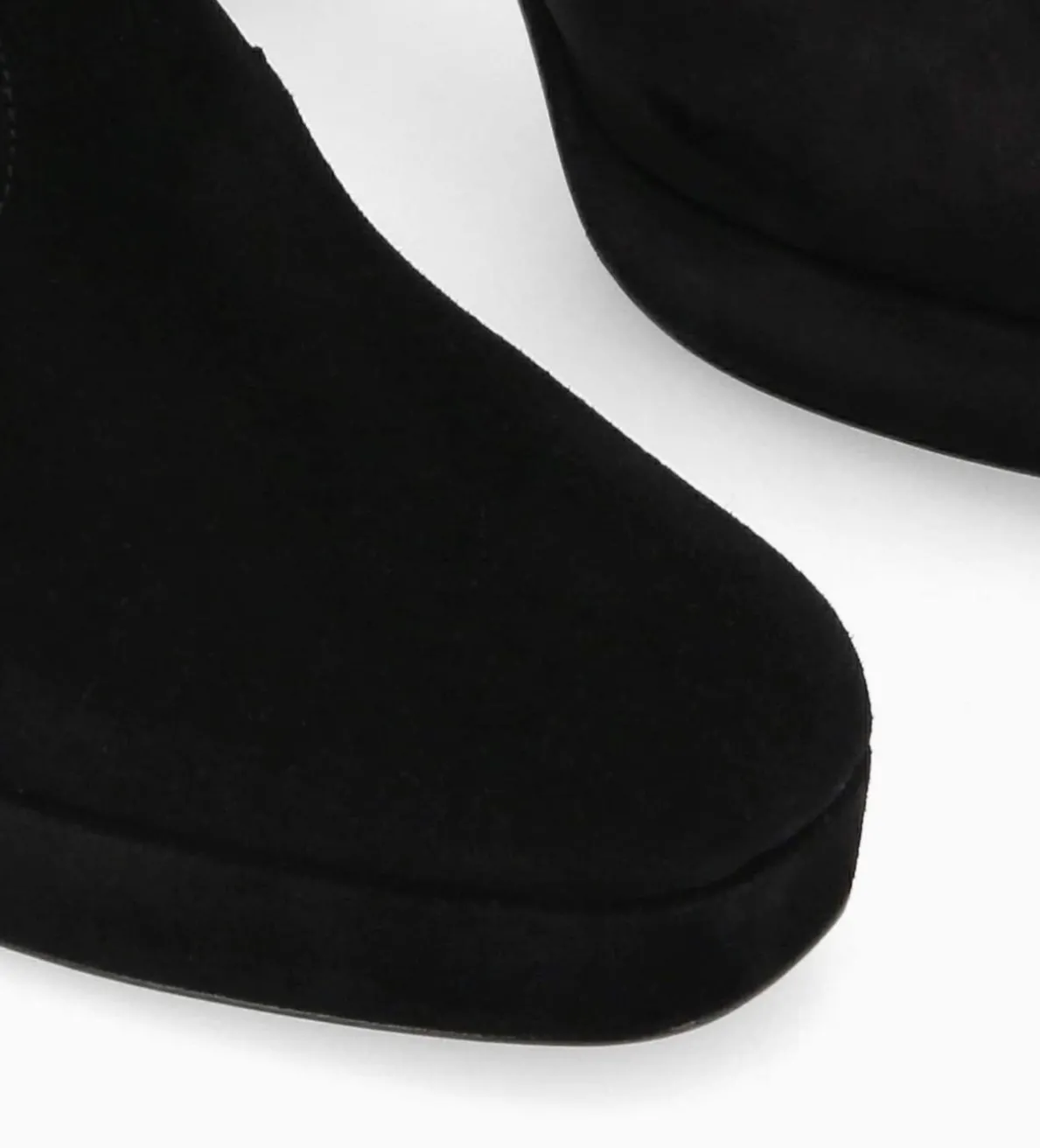 Clearance FREE LANCE Paris Bottine zippée à talon - Carlotta 70 - Cuir velours - Noir