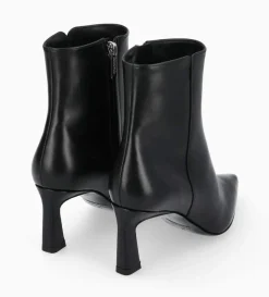 Discount FREE LANCE Paris Bottine zippée à talon - Cathleen 65 - Cuir de veau lisse brillant - Noir