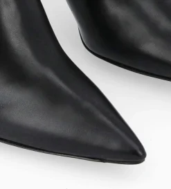 Discount FREE LANCE Paris Bottine zippée à talon - Cathleen 65 - Cuir de veau lisse brillant - Noir