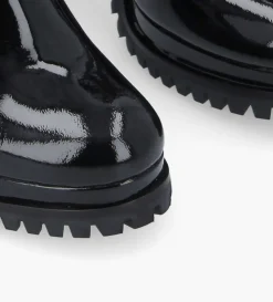New FREE LANCE Paris Bottine zippée à talon - Lery 7 - Cuir vernis - Noir