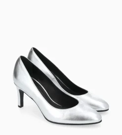 Discount FREE LANCE Paris Escarpin - Mirri 65 - Cuir métallisé - Argent