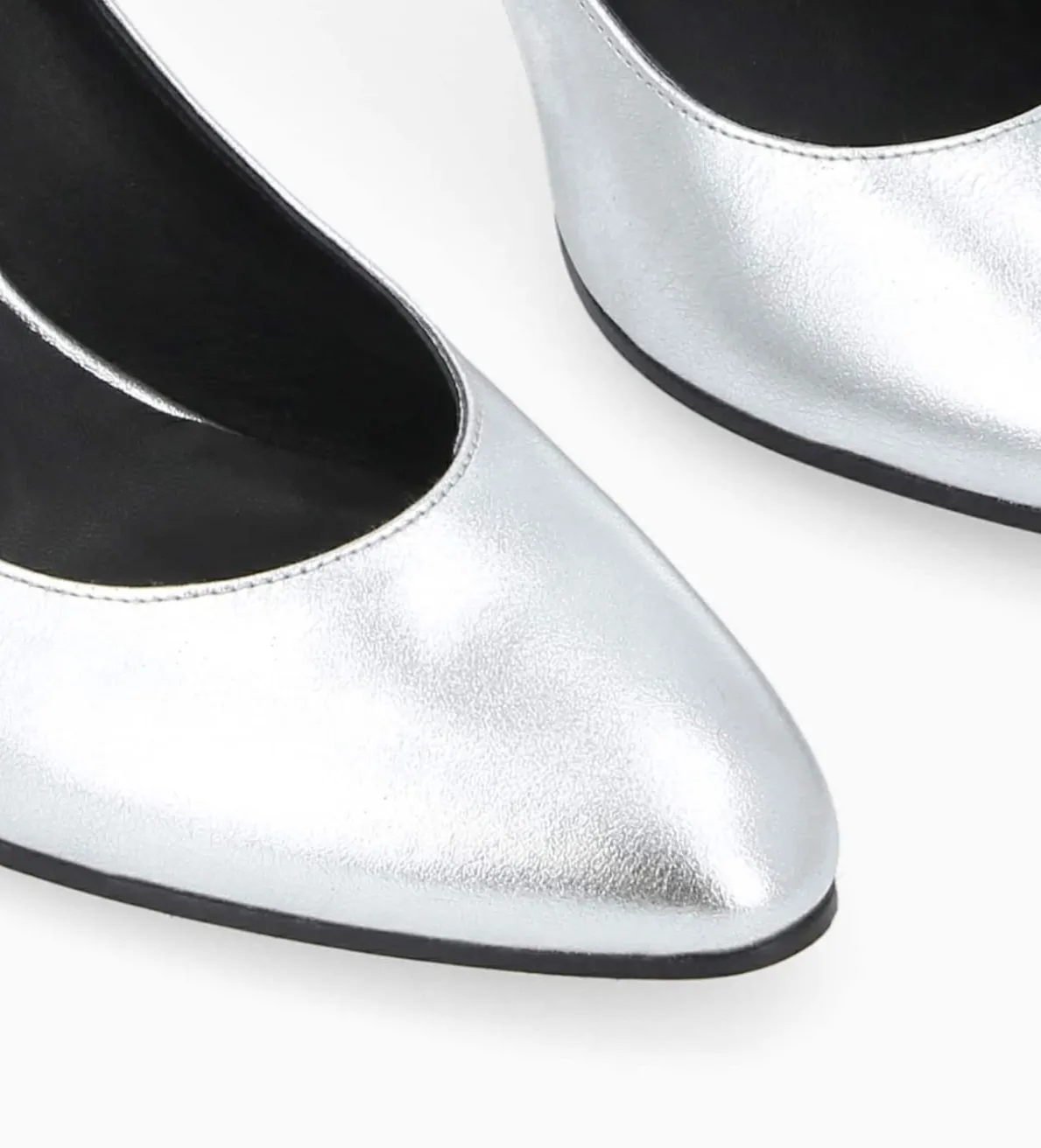 Discount FREE LANCE Paris Escarpin - Mirri 65 - Cuir métallisé - Argent