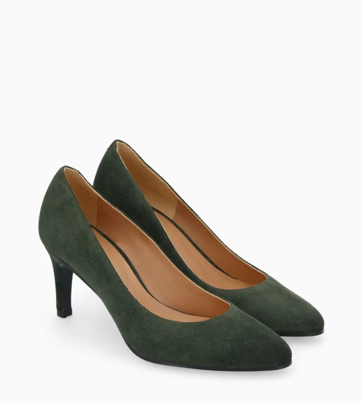 Clearance FREE LANCE Paris Escarpin - Mirri 65 - Cuir velours - Militaire