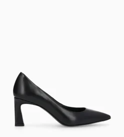 Clearance FREE LANCE Paris Escarpin à talon à bout pointu - Iris 65 - Cuir de veau lisse brillant - Noir