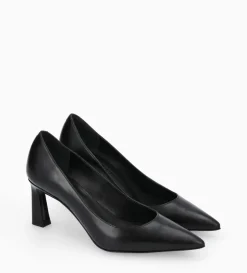 Clearance FREE LANCE Paris Escarpin à talon à bout pointu - Iris 65 - Cuir de veau lisse brillant - Noir