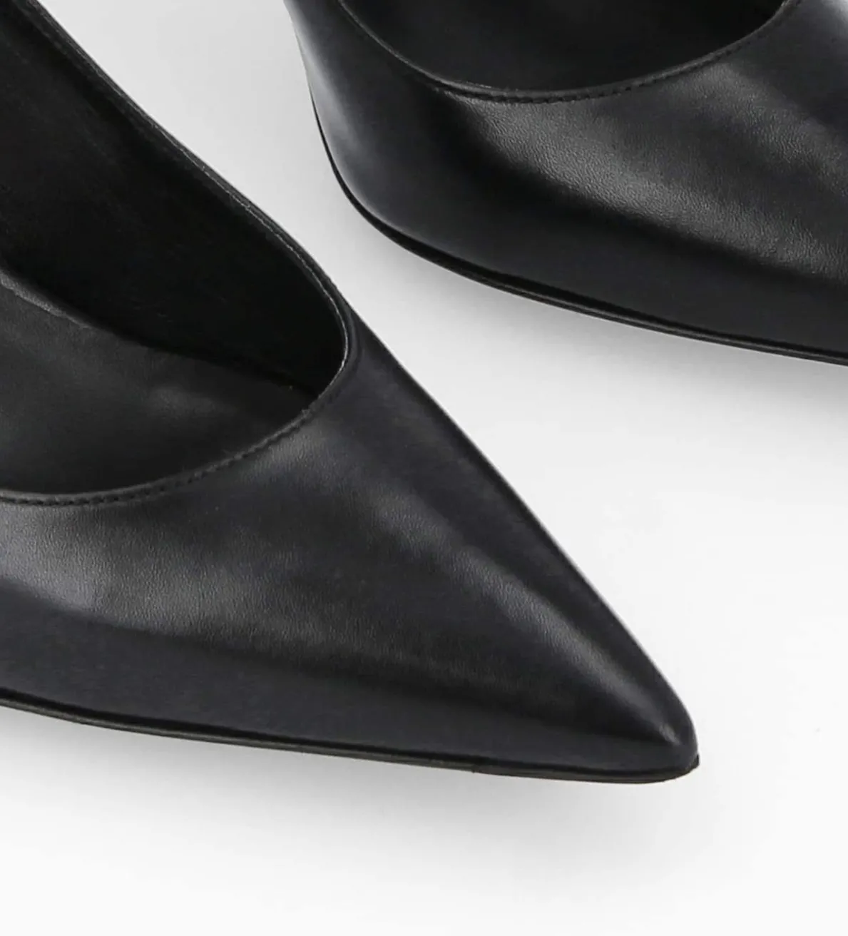Clearance FREE LANCE Paris Escarpin à talon à bout pointu - Iris 65 - Cuir de veau lisse brillant - Noir