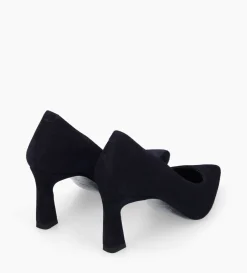 Clearance FREE LANCE Paris Escarpin à talon à bout pointu - Iris 65 - Cuir velours - Marine