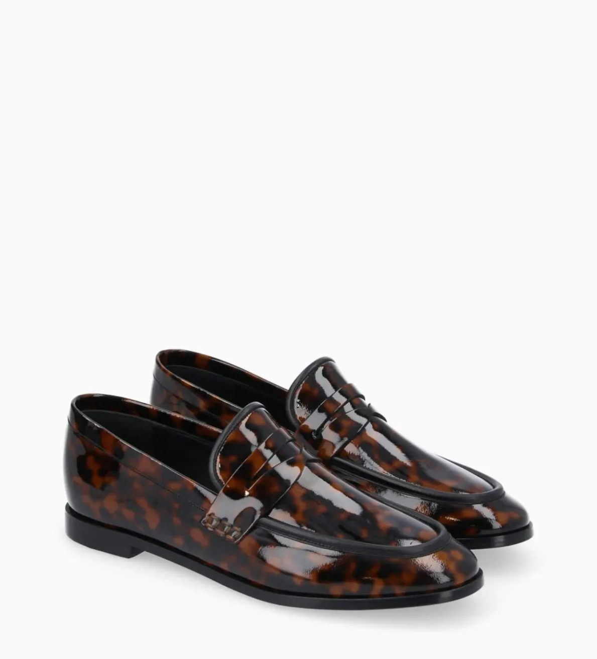 FREE LANCE Paris Mocassin - Anaïs - Cuir vernis - Turtle