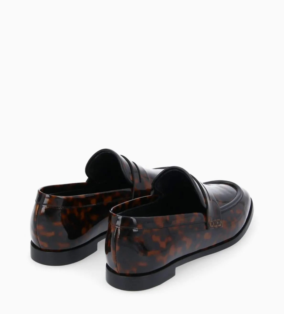 FREE LANCE Paris Mocassin - Anaïs - Cuir vernis - Turtle